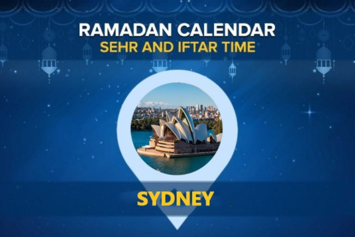 Sydney Ramadan Calendar 2024: Sehri & Iftar timing Sydney
