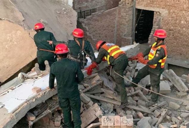 9 killed in Multan as building collapses after cylinder blast