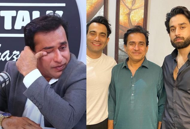 Ali Gul Mallah breaks into tears while talking about his relatives