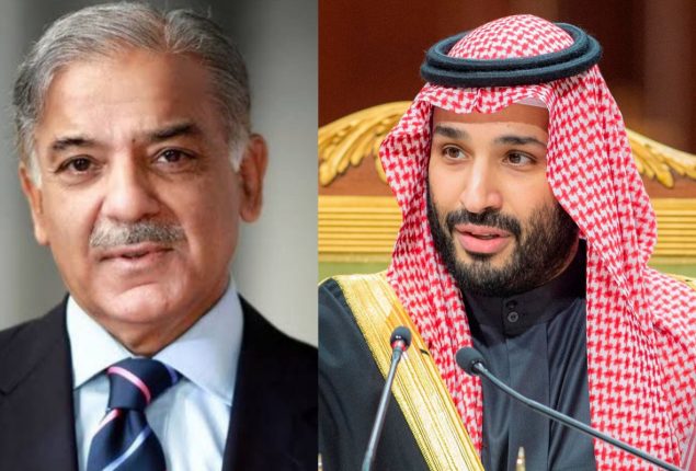 PM Shehbaz receives congratulatory call from Saudi Crown Prince  