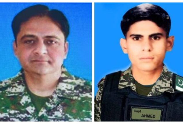 Lt Colonel, Captain among five soldiers martyred in terror attack  