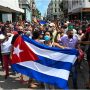 Cubans rally against power blackouts in rare street protest