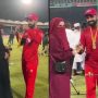 Shadab Khan’s adorable moments with his wife and mother on the field