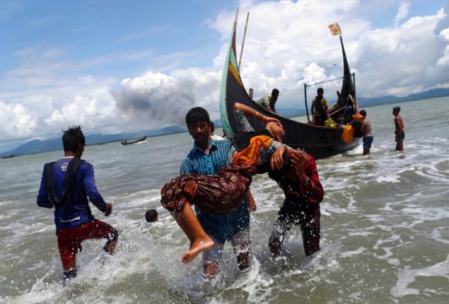 Indonesian rescuers race to save Rohingya refugees from capsized boat