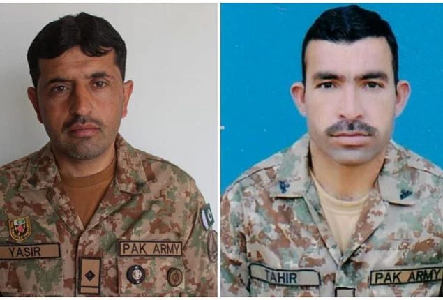Two soldiers martyred in suicide attack in DI Khan
