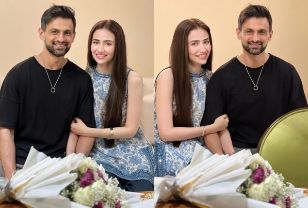 Shoaib Malik throws lavish birthday celebration for wife Sana Javed