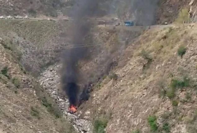 Five foreigners killed in Shangla suicide attack