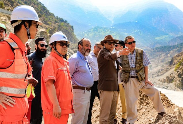 Chairman WAPDA visits Dasu Project to express solidarity with Chinese 