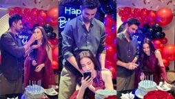 Shoaib Malik creates romantic ambience to celebrate Sana Javed’s birthday