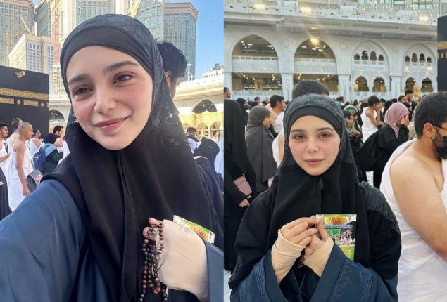 Aima Baig’s witty response to netizens after Umrah performance with Tattoos