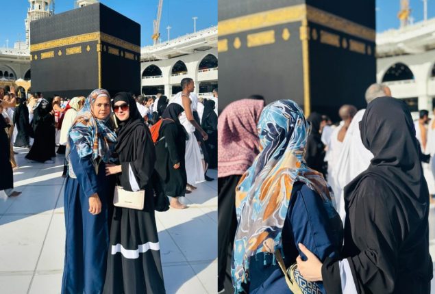 Arisha Razi Khan shares Umrah pictures with her mother