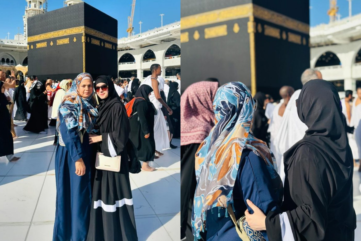Arisha Razi Khan shares Umrah pictures with her mother