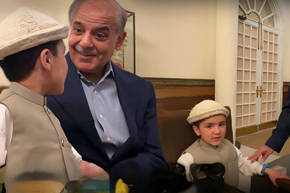 Heartwarming interaction PM-Sheraz