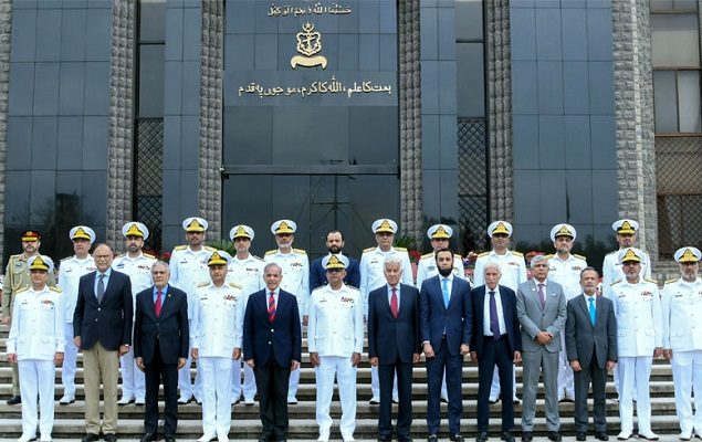 PM Shehbaz lauds services of Pak Navy to safeguard maritime interest 
