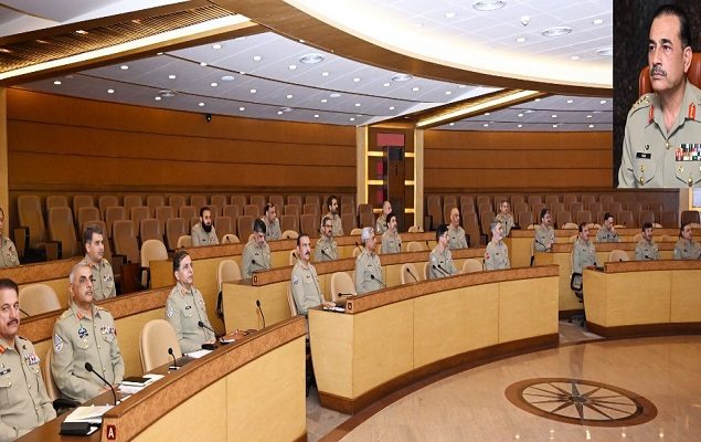 Corps Commanders for stern action against baseless propaganda about forces