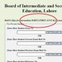 BISE Lahore Roll Number Slips 2024 for 11th Grade – Download Now