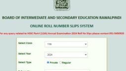BISE Rawalpindi roll number slips