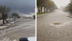 Heavy Rainfall Hits UAE, Big Storms Cause Problems