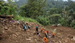 Landslides strike Indonesia's Sulawesi Island, 18 people were killed