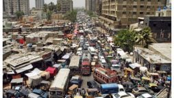 Karachi faces heavy traffic jam again