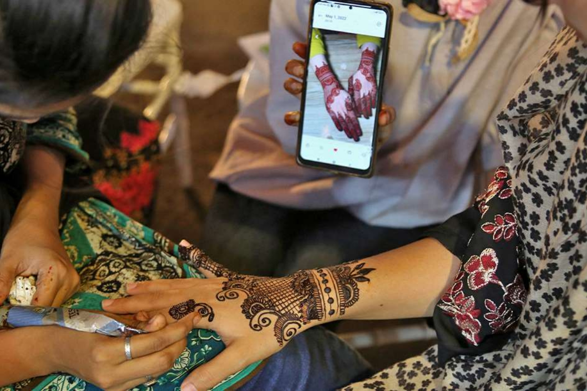 Eid Mehndi Designs 2024: Classic Simplicity for the Festive Season