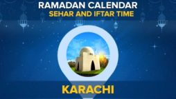 Iftar time Karachi: Today Sehri and Iftar time in Karachi 2024