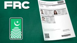 NADRA keeps Family Registration Certificate (FRC) fee steady at Rs1,000