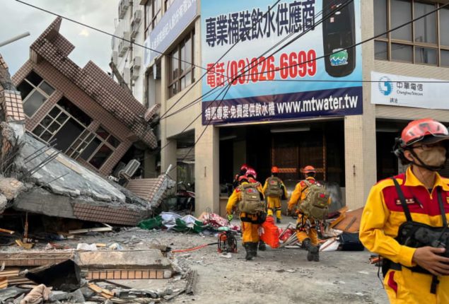 Taiwan Earthquake survivor describe it as “The Mountain Rained Rocks like Bullets