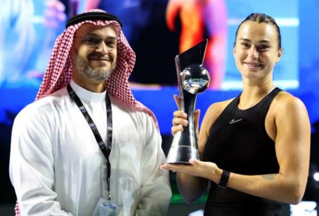 Saudi Arabia to host WTA Finals for the next 3 years for a whopping prize money