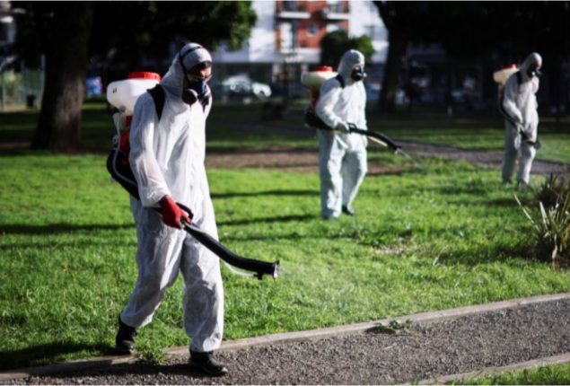 Dengue surge in Argentina which lead to repellent shortage