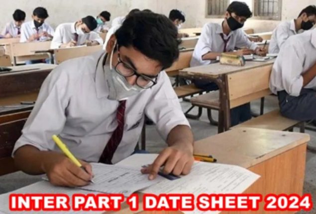 BISE Lahore Inter Part 1 Date Sheet 2024 announced