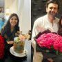 Sunita Marshall gets a surprise birthday celebration party from her husband