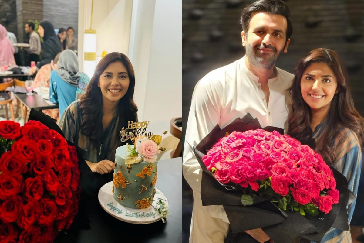 Sunita Marshall gets a surprise birthday celebration party from her husband