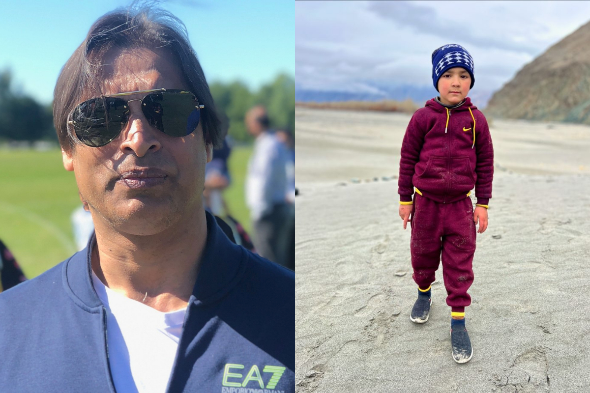 Shoaib Akhtar embraces new nickname given by young vlogger Shiraz