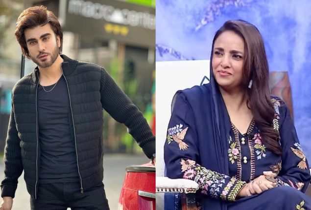 Imran Abbas taunts Nadia Khan over critical reviews of "Ehraam E Junoon"