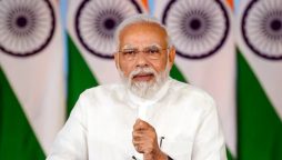India's Modi calls for peace along with China border