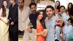 Eid Ul Fitr 2024: Pakistani Celebrities looks stunning on 2nd day of Eid