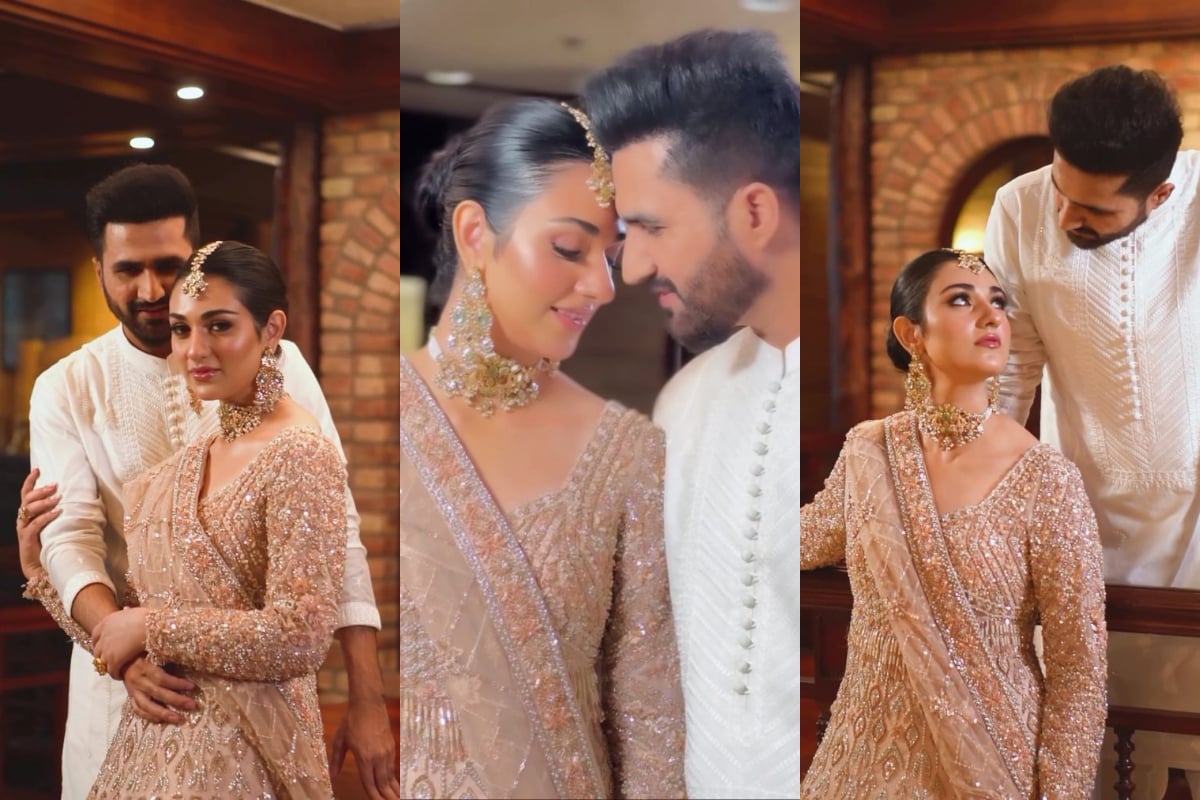 Sarah Khan and Falak Shabir's romantic photoshoot for Eid