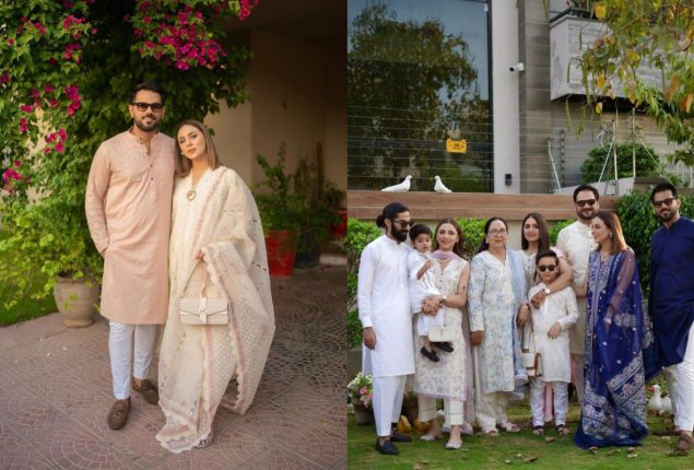 Eid Ul Fitr 2024: Maryam Noor’s stunning photos with husband