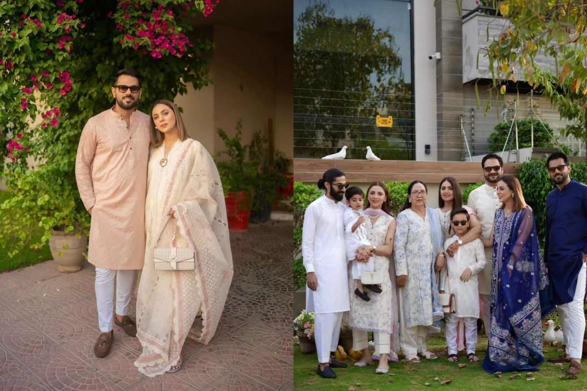 Eid Ul Fitr 2024: Maryam Noor's stunning photos with husband