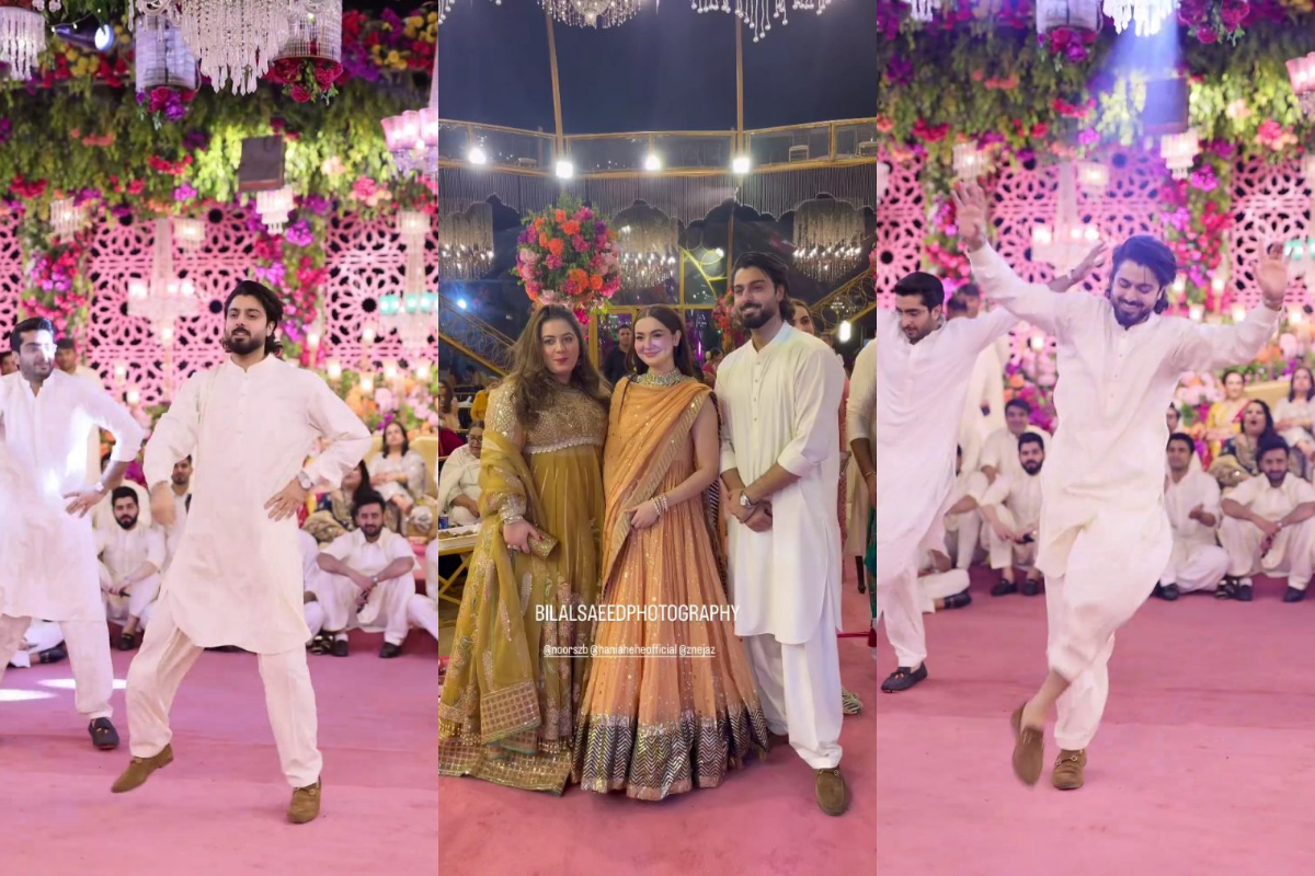Netzines is unimpressed by Zaviyar Nauman Ijaz's wedding dance