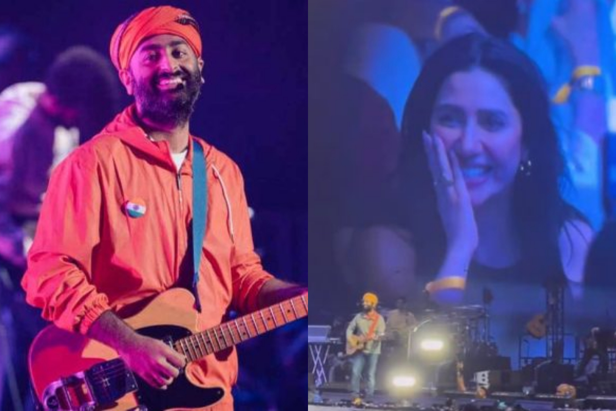 Arijit Singh sings dedicate a song to Mahira Khan after EMIGALA Awards