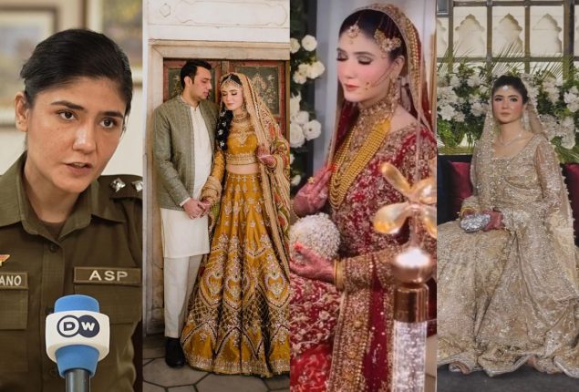 Pakistan’s famous ASP Sheherbano Naqvi ties the knot