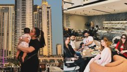 Aiman Khan shares a glimpse of her Dubai vacation with family