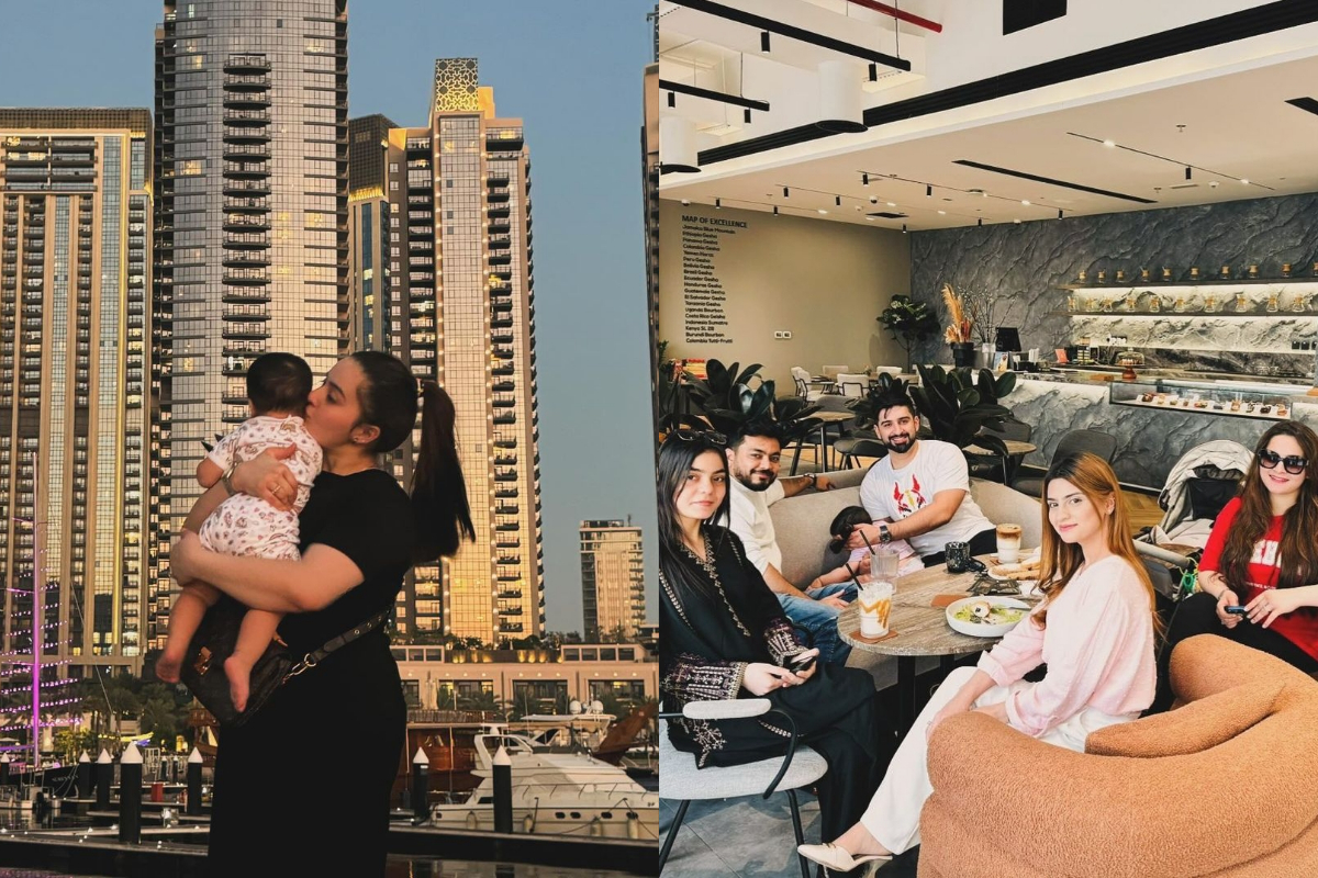 Aiman Khan shares a glimpse of her Dubai vacation with family