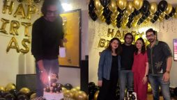 Asad Siddiqui enjoys birthday Celebrations with family and friends
