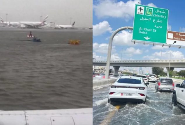 Dubai Airport is in chaos as deadly storms hit UAE and Oman