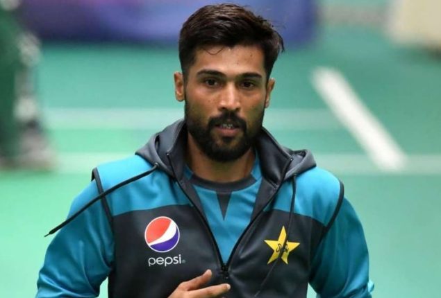 Mohammad Amir warned by PCB for betting company endorsement