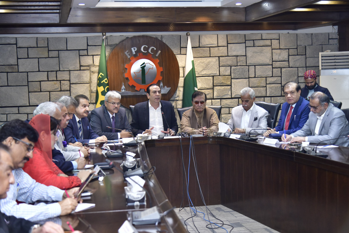 FPCCI Willing to increase the country's export to USD 100 billion. Atif Ikram Shaikh President FPCCI