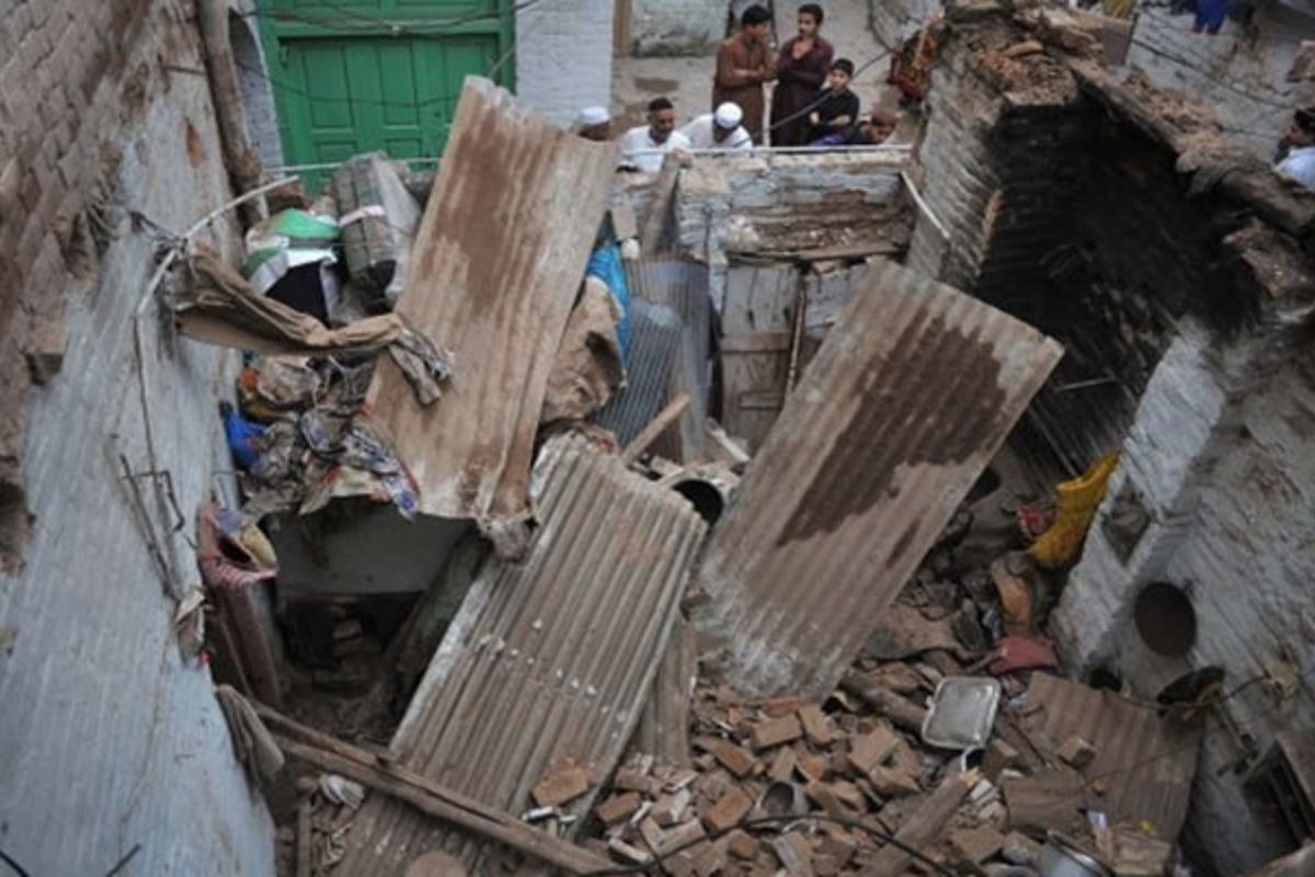 Father, son killed after roof collapse due to rain in Malakand